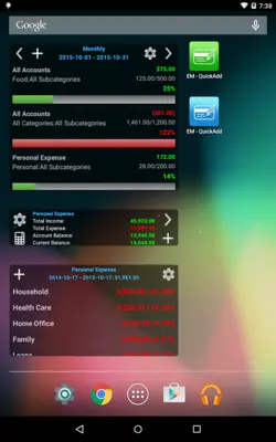 Expense Manager android App screenshot 0