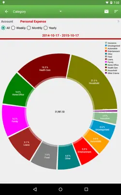 Expense Manager android App screenshot 10