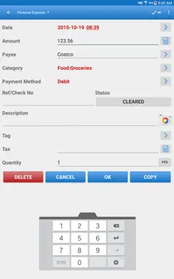 Expense Manager android App screenshot 12