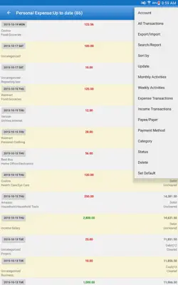 Expense Manager android App screenshot 13