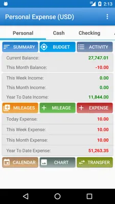 Expense Manager android App screenshot 22