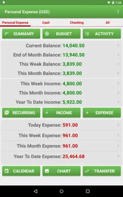 Expense Manager android App screenshot 6